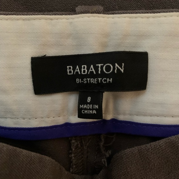 Babaton Bi-Stretch Pant in Dark Grey - Picture 2 of 9